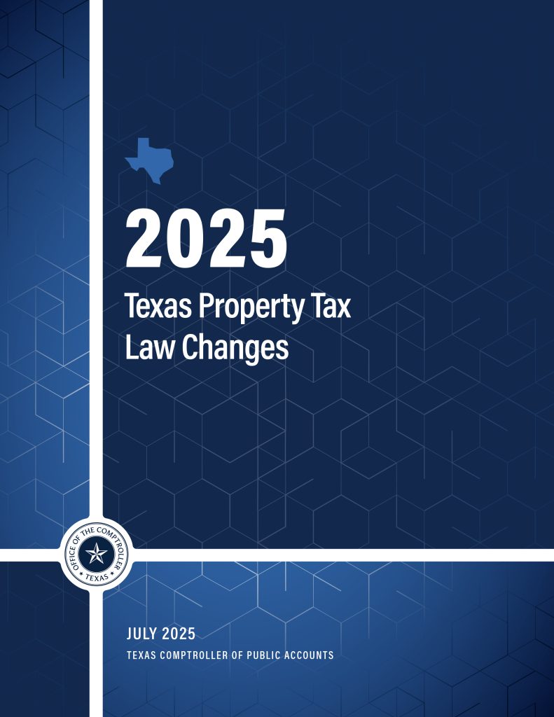 2025 Texas Property Tax Law Changes
